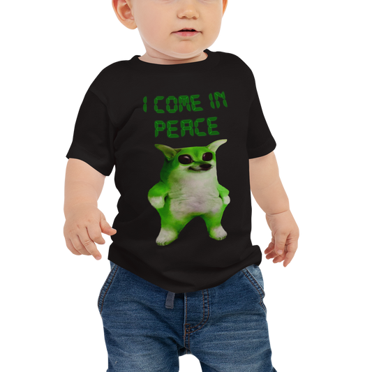 NAFO I Come in Peace Baby T-Shirt