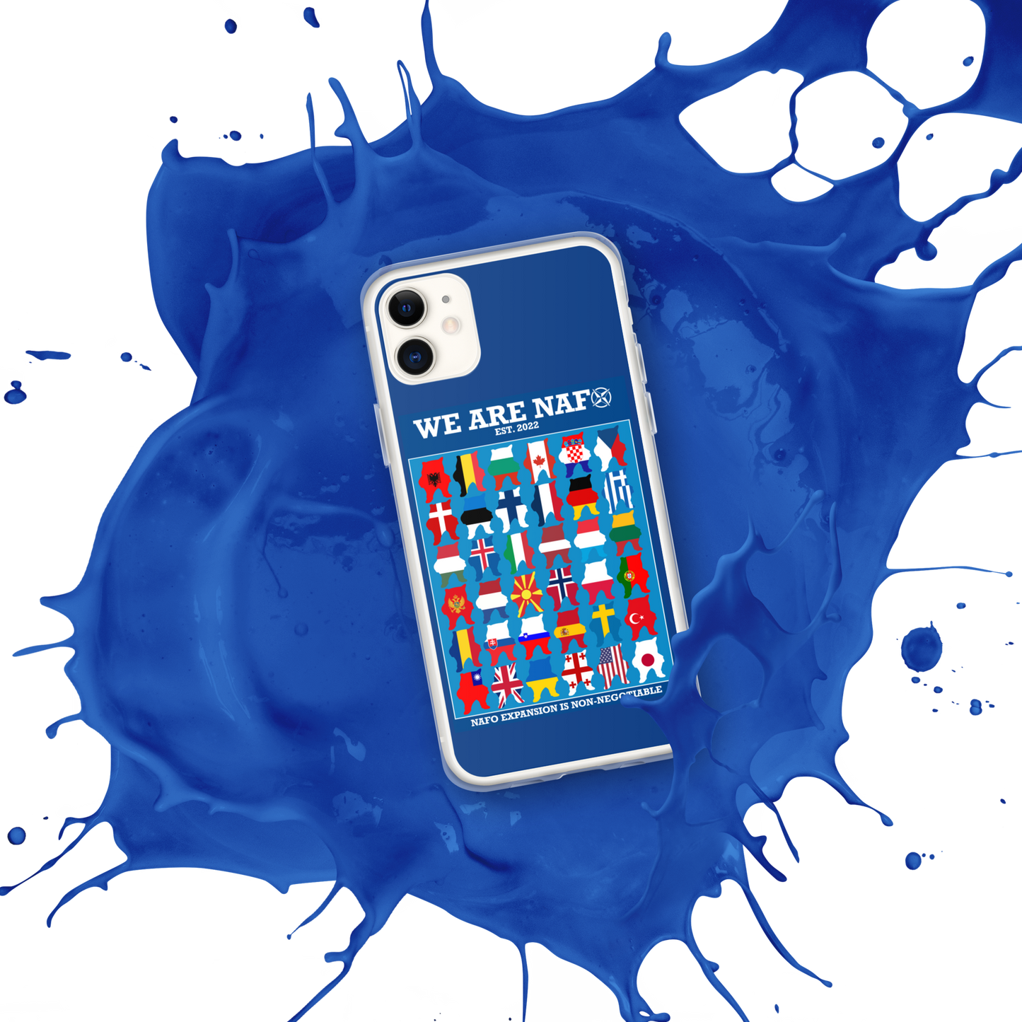 NAFO Fellas Around the Globe Case for iPhone®