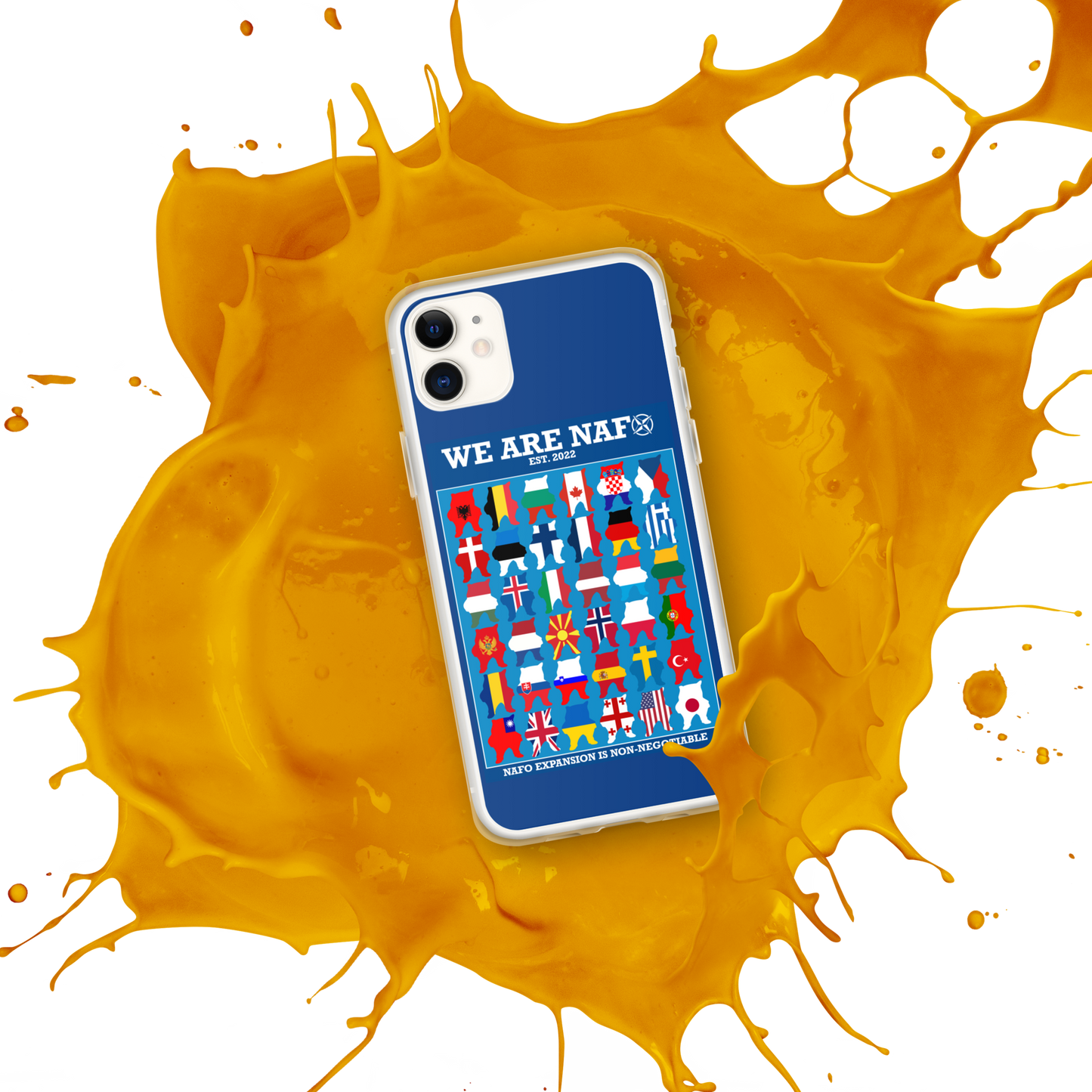 NAFO Fellas Around the Globe Case for iPhone®