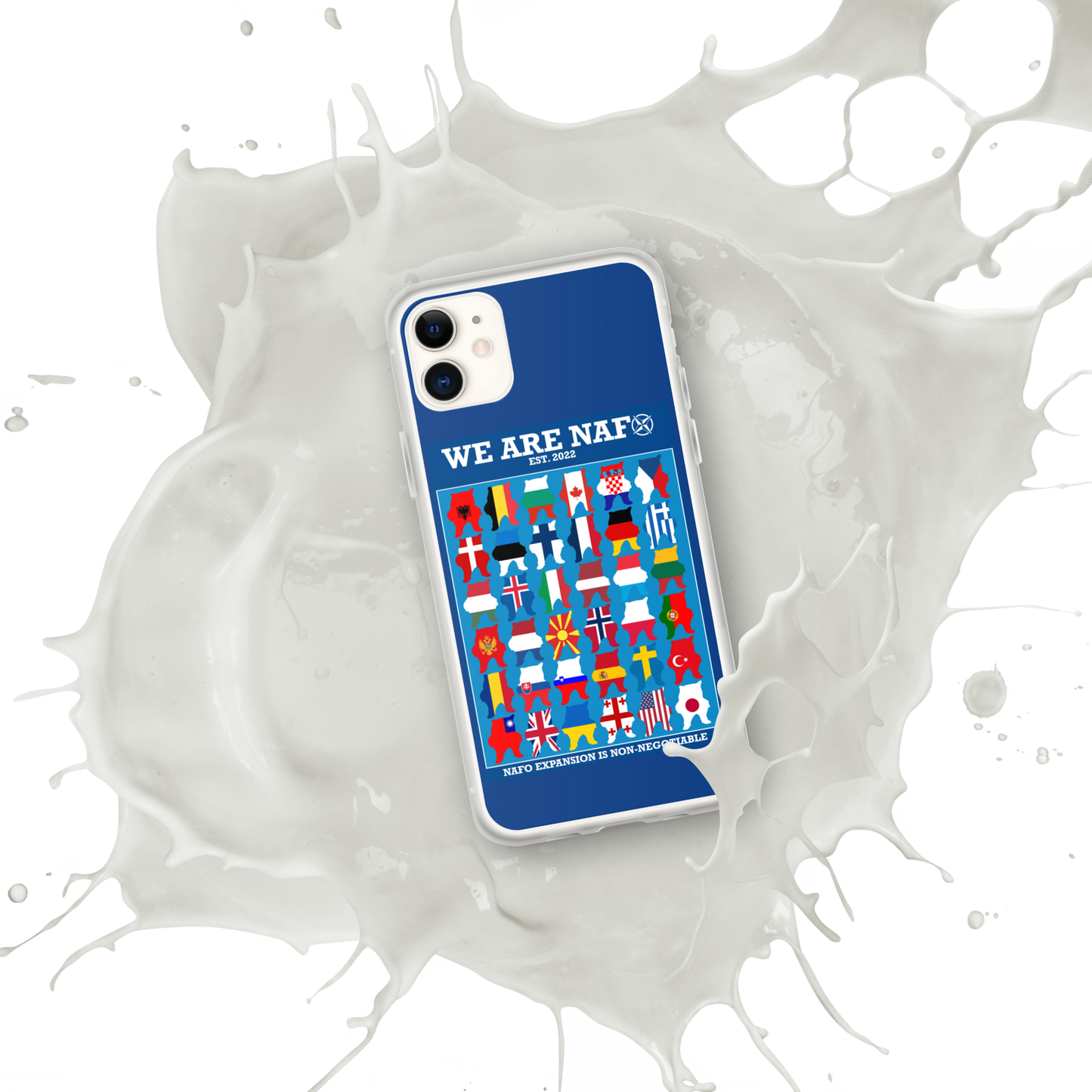 NAFO Fellas Around the Globe Case for iPhone®