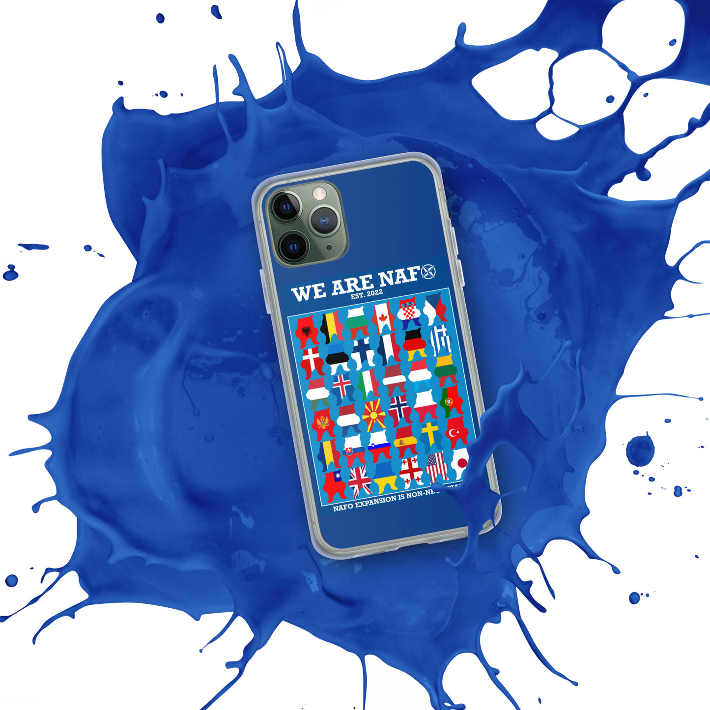 NAFO Fellas Around the Globe Case for iPhone®