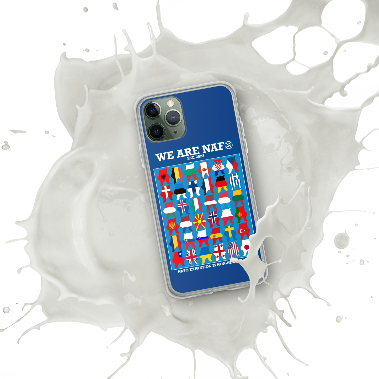 NAFO Fellas Around the Globe Case for iPhone®