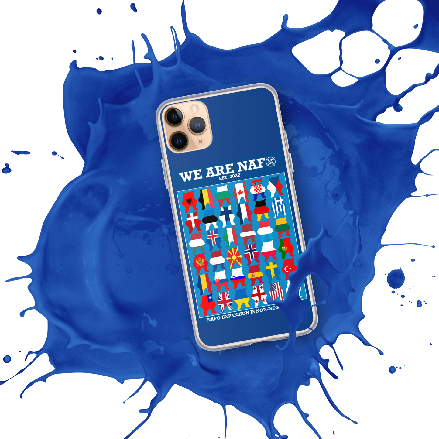 NAFO Fellas Around the Globe Case for iPhone®