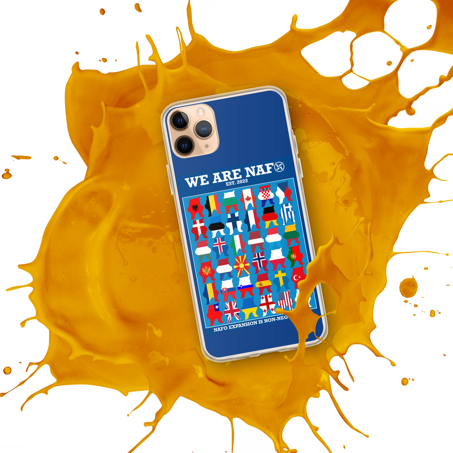NAFO Fellas Around the Globe Case for iPhone®