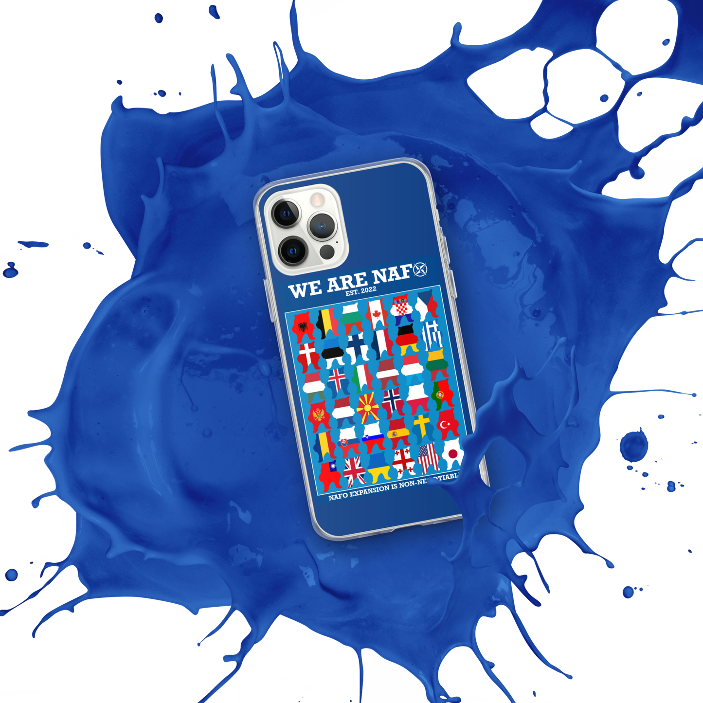 NAFO Fellas Around the Globe Case for iPhone®