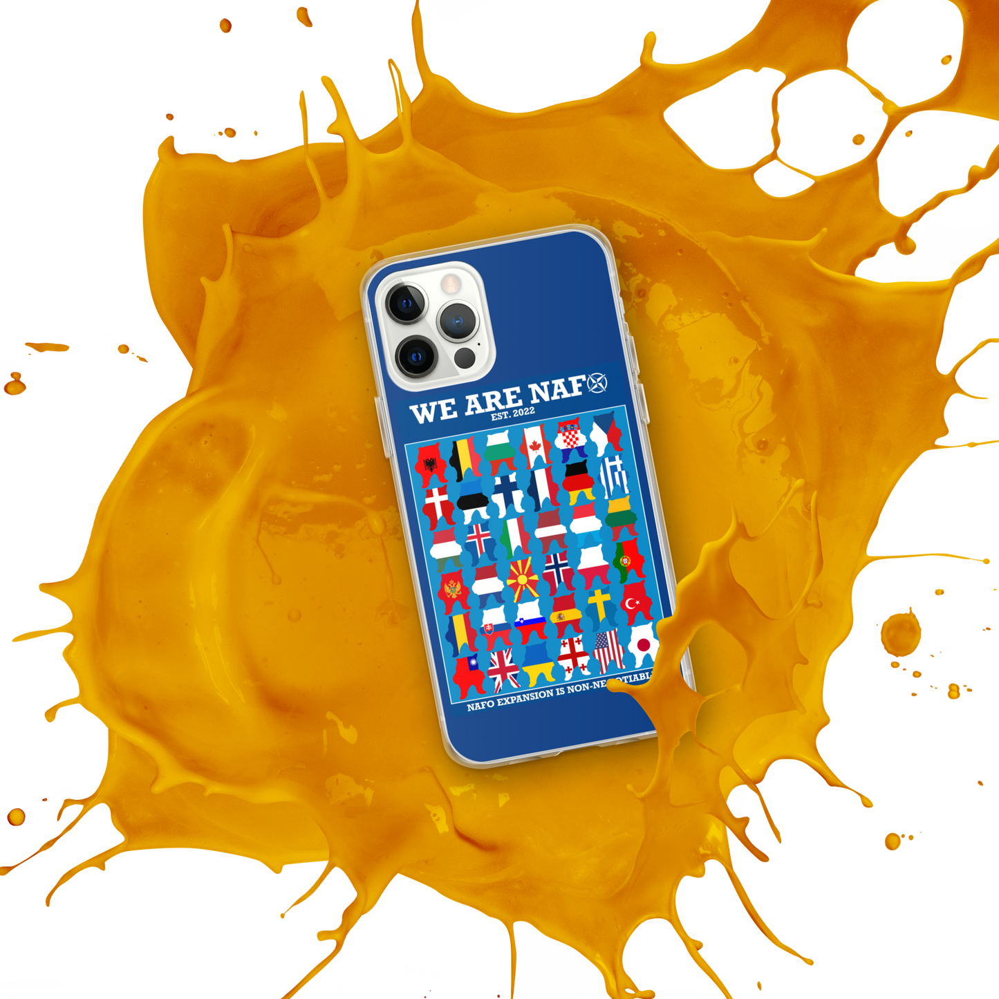 NAFO Fellas Around the Globe Case for iPhone®