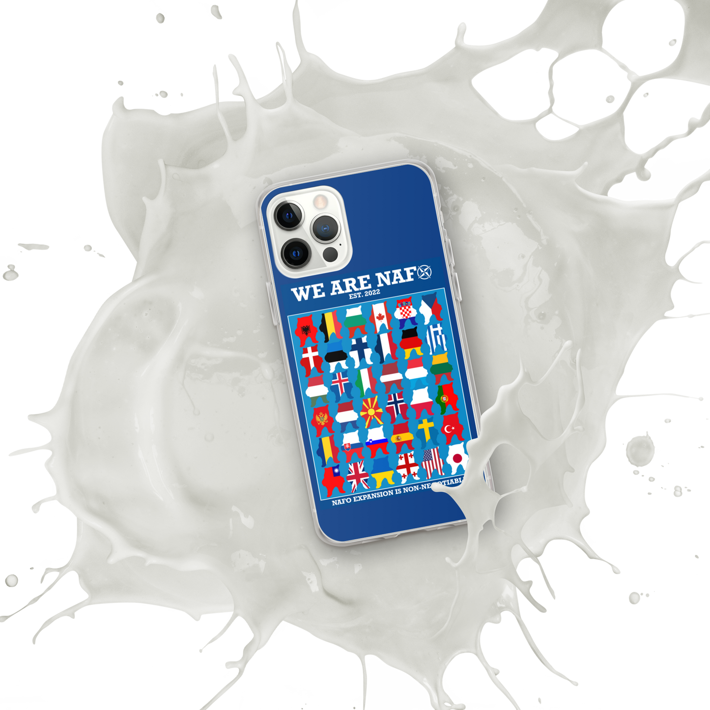 NAFO Fellas Around the Globe Case for iPhone®