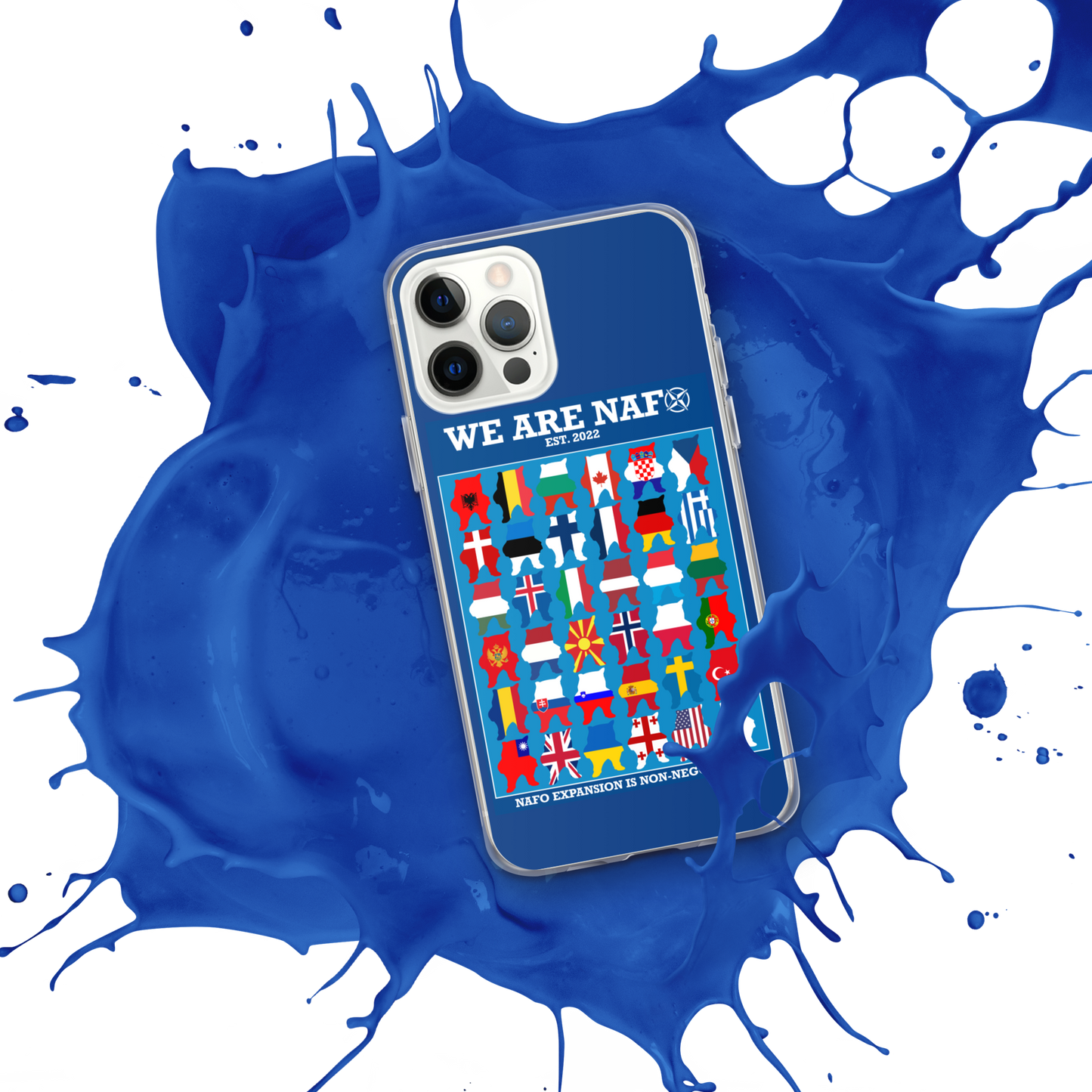 NAFO Fellas Around the Globe Case for iPhone®