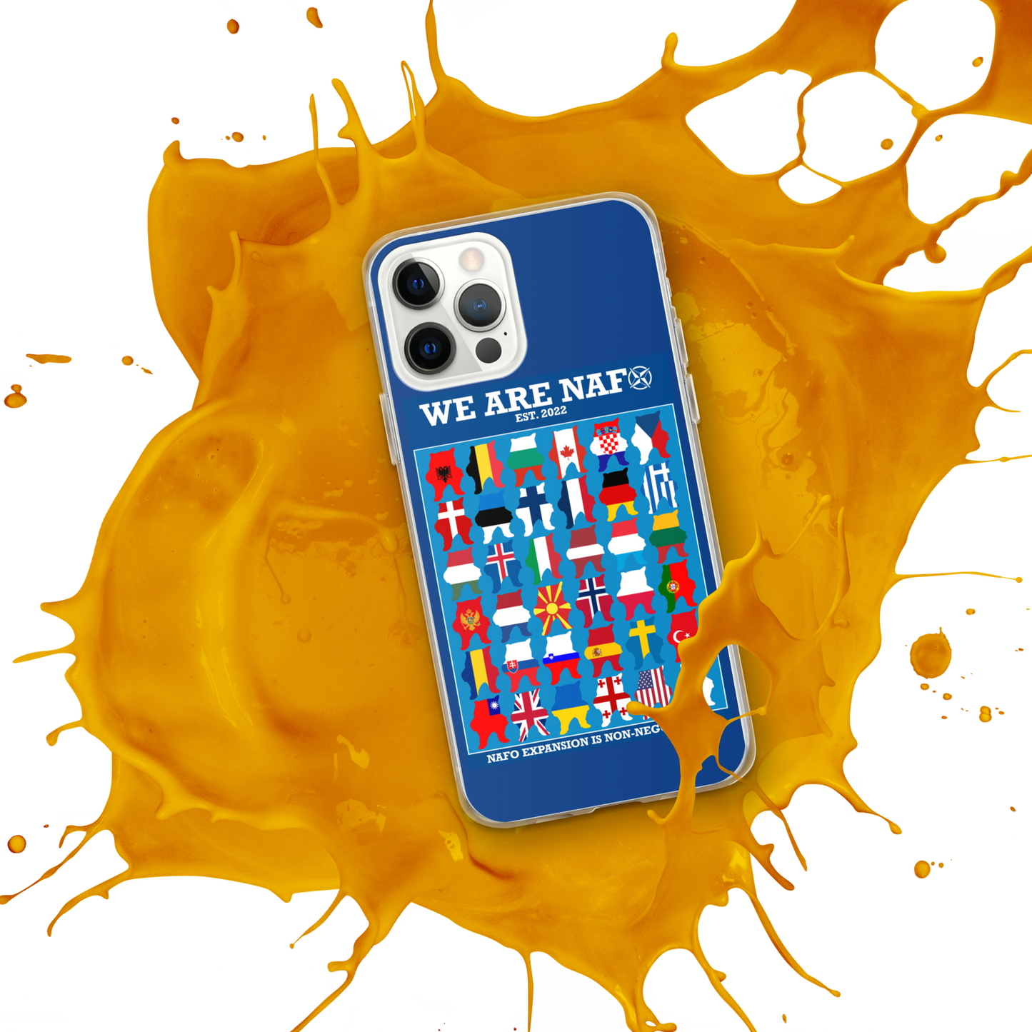 NAFO Fellas Around the Globe Case for iPhone®