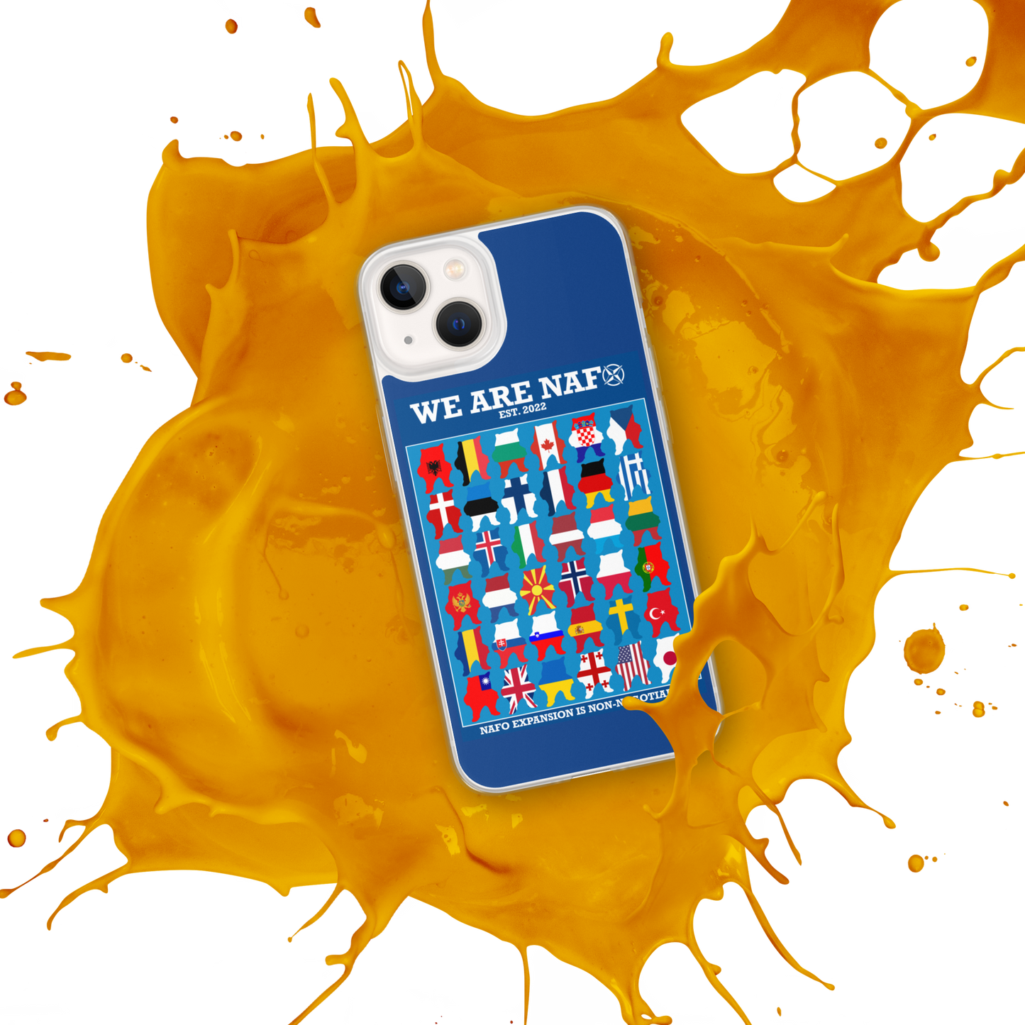 NAFO Fellas Around the Globe Case for iPhone®