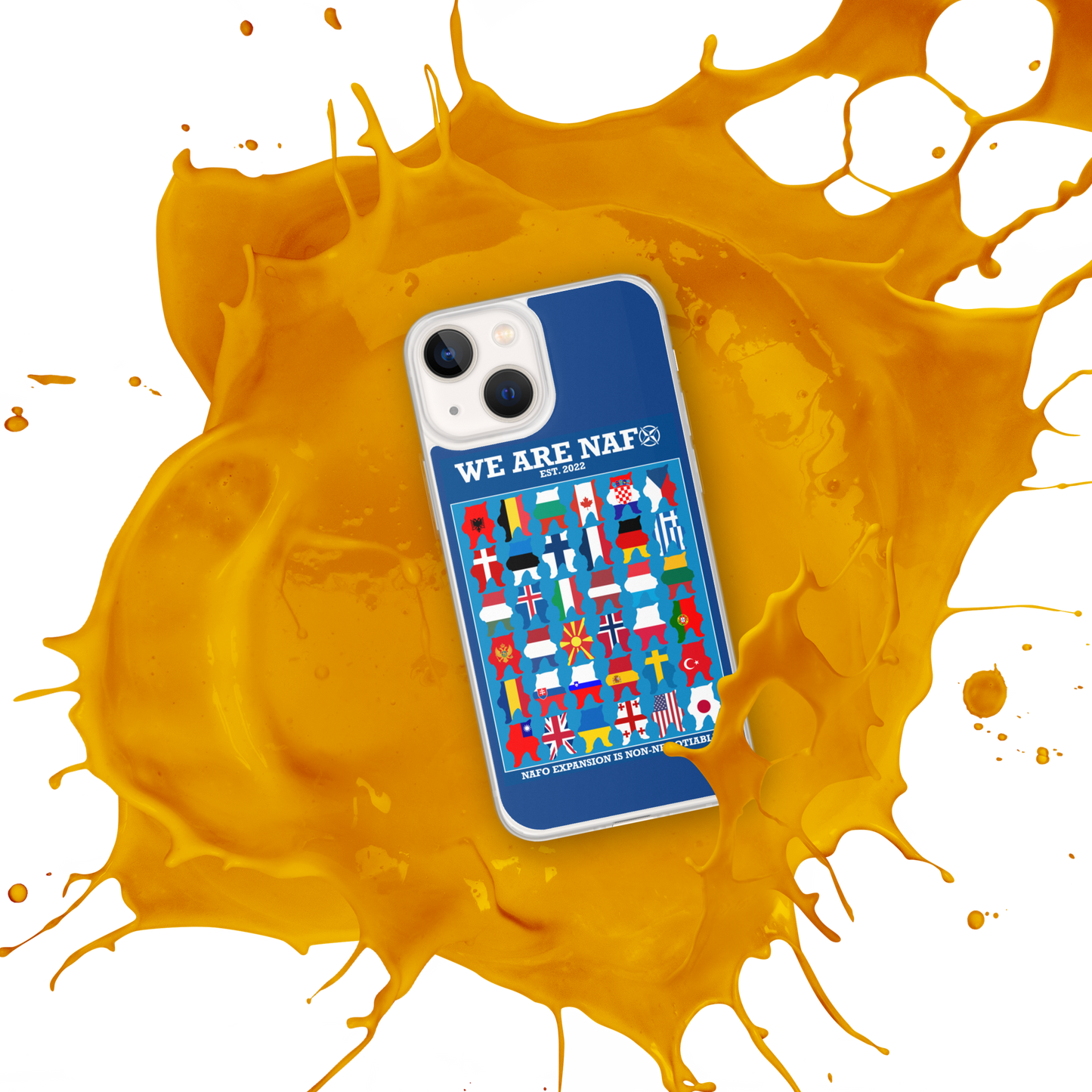 NAFO Fellas Around the Globe Case for iPhone®