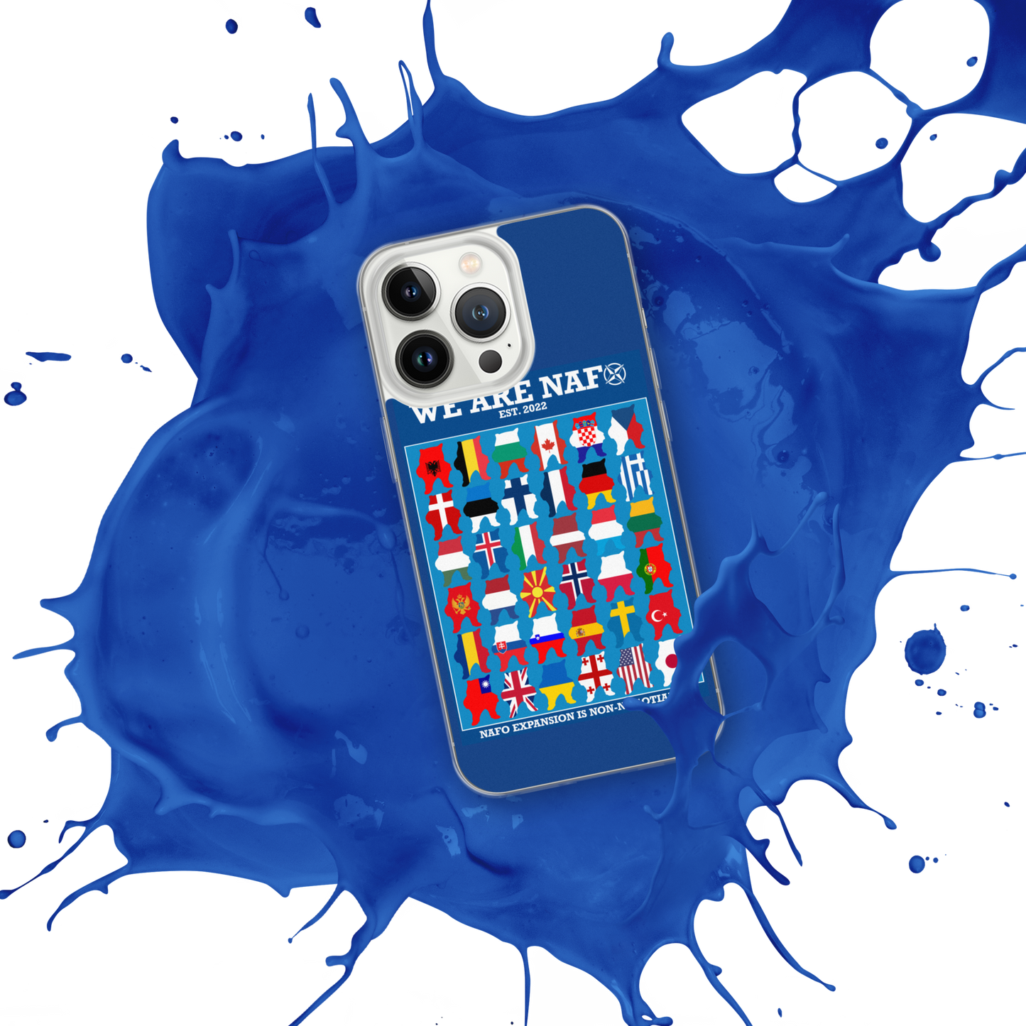 NAFO Fellas Around the Globe Case for iPhone®