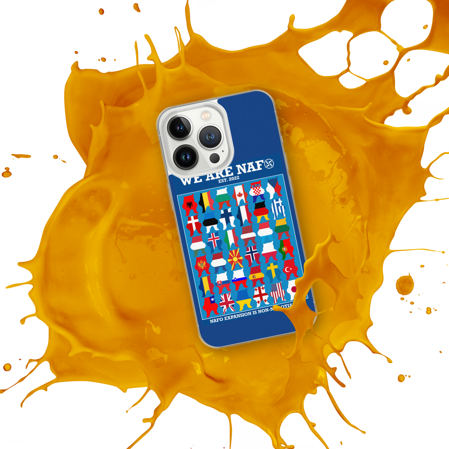 NAFO Fellas Around the Globe Case for iPhone®