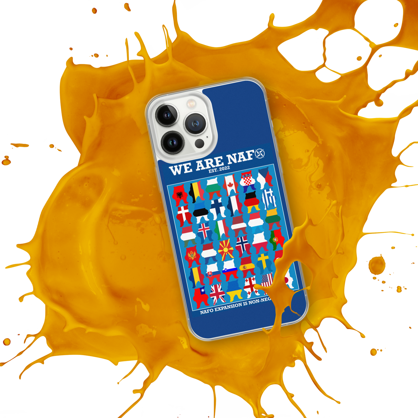 NAFO Fellas Around the Globe Case for iPhone®