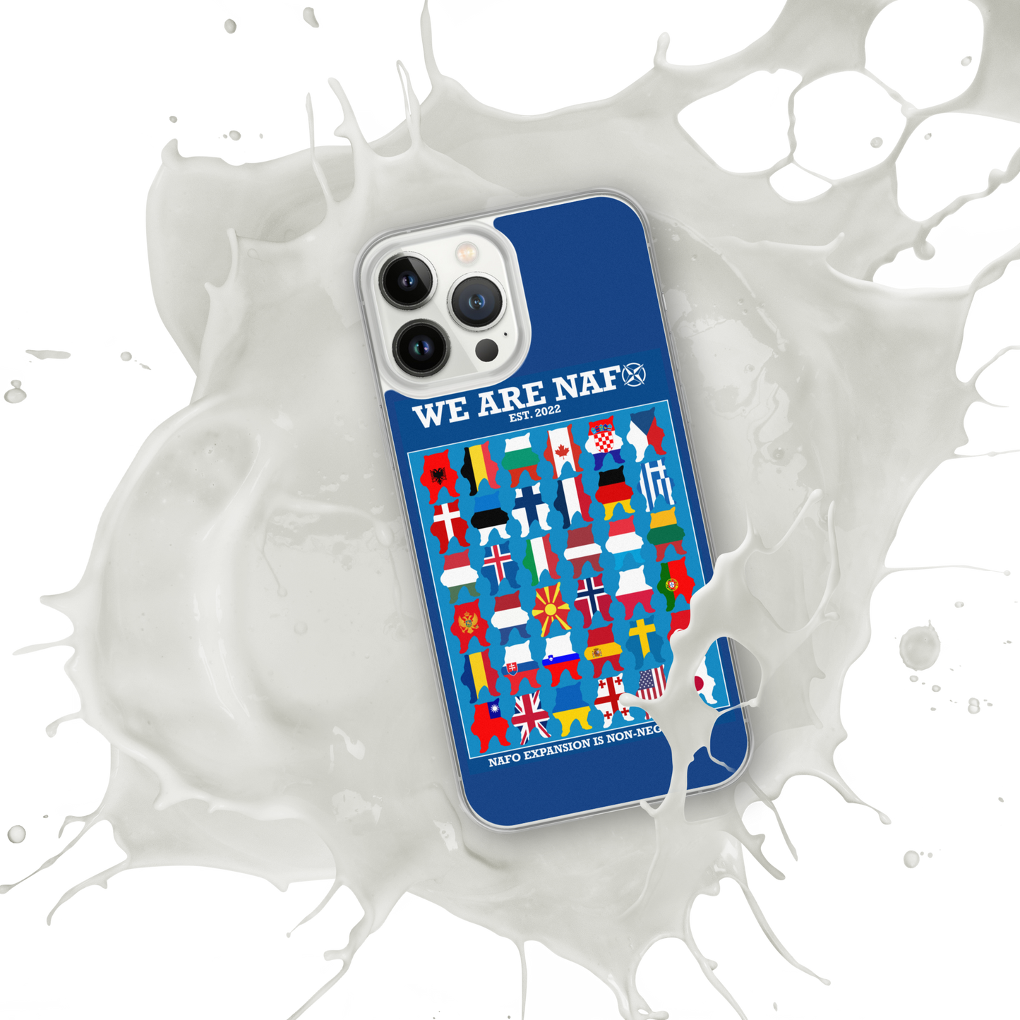 NAFO Fellas Around the Globe Case for iPhone®