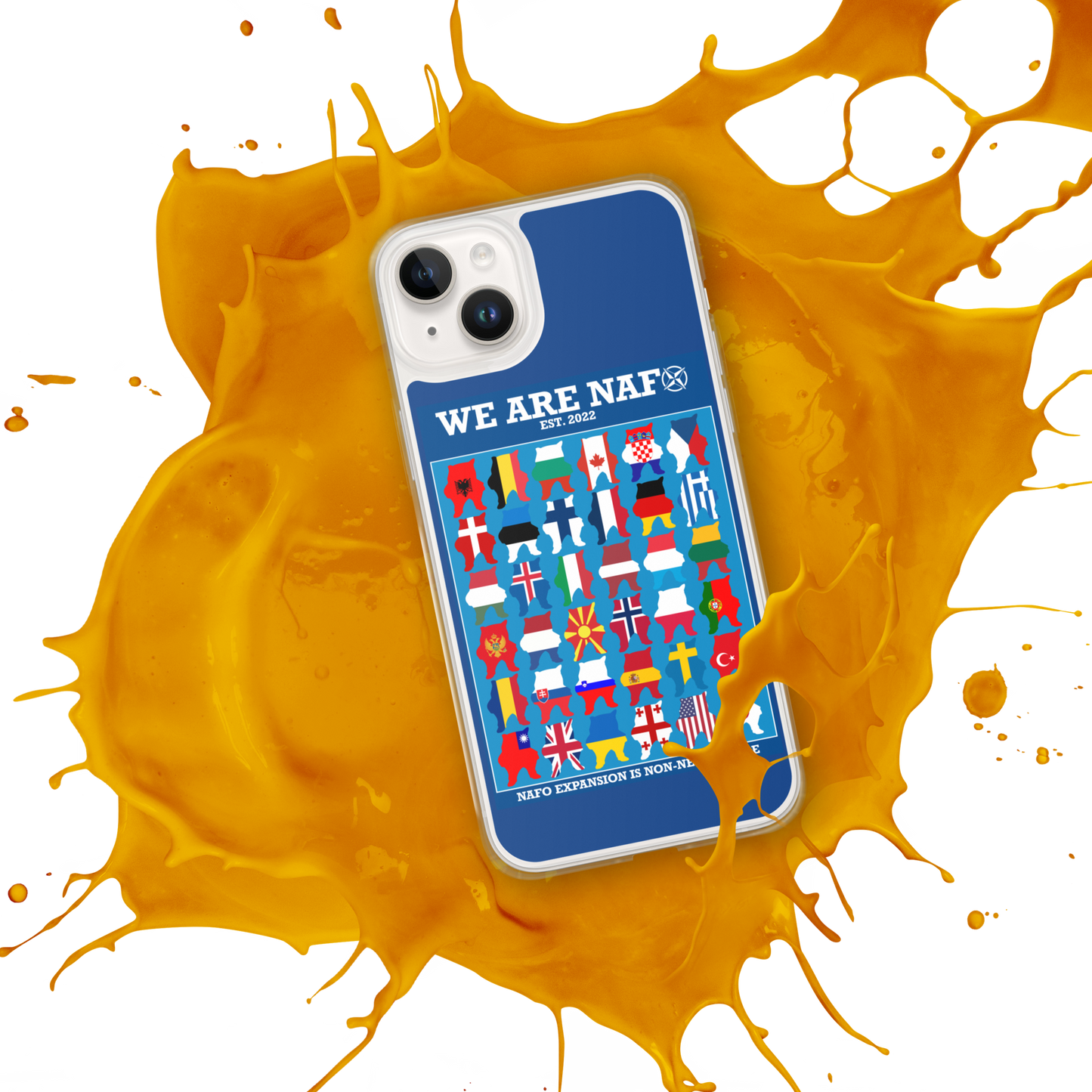 NAFO Fellas Around the Globe Case for iPhone®