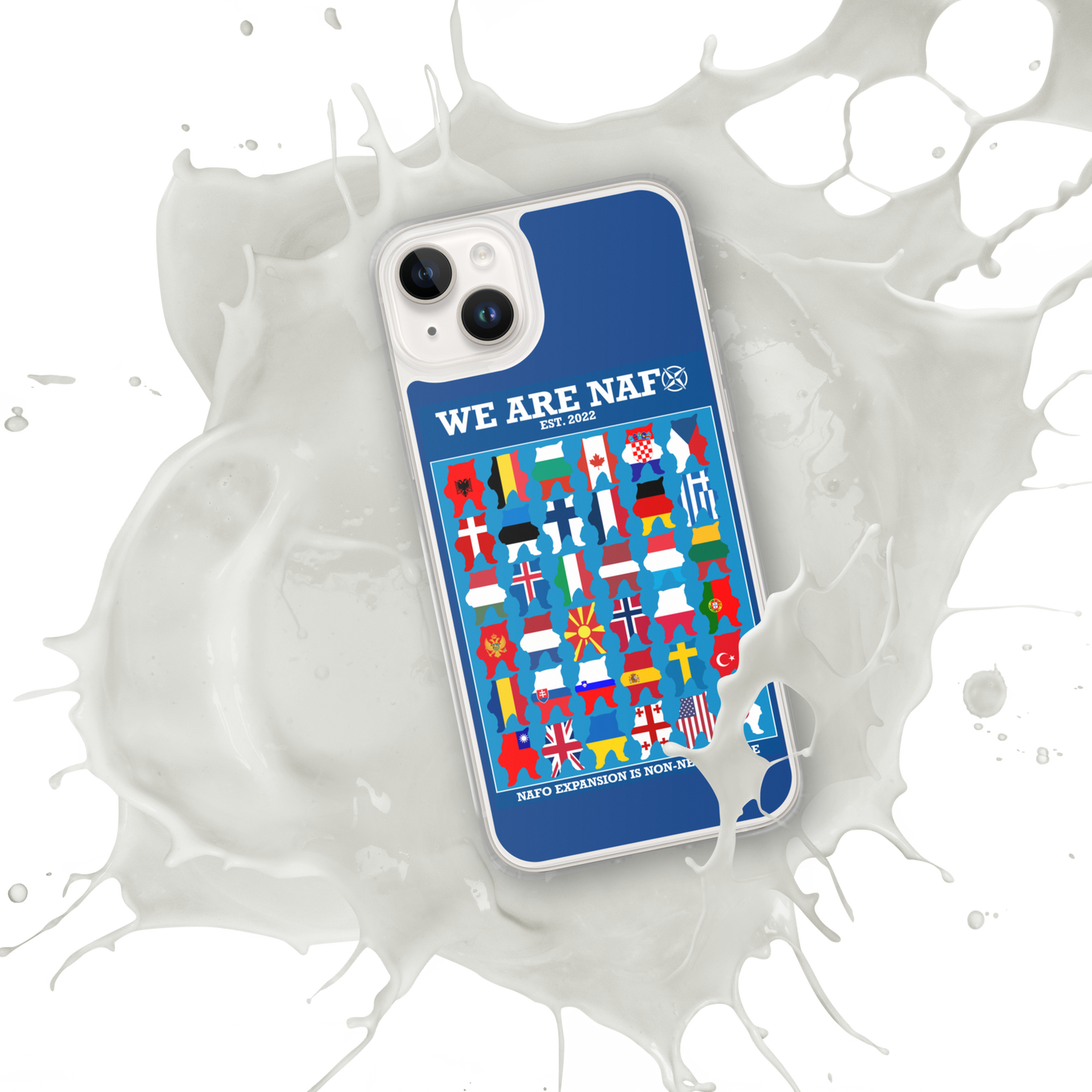 NAFO Fellas Around the Globe Case for iPhone®