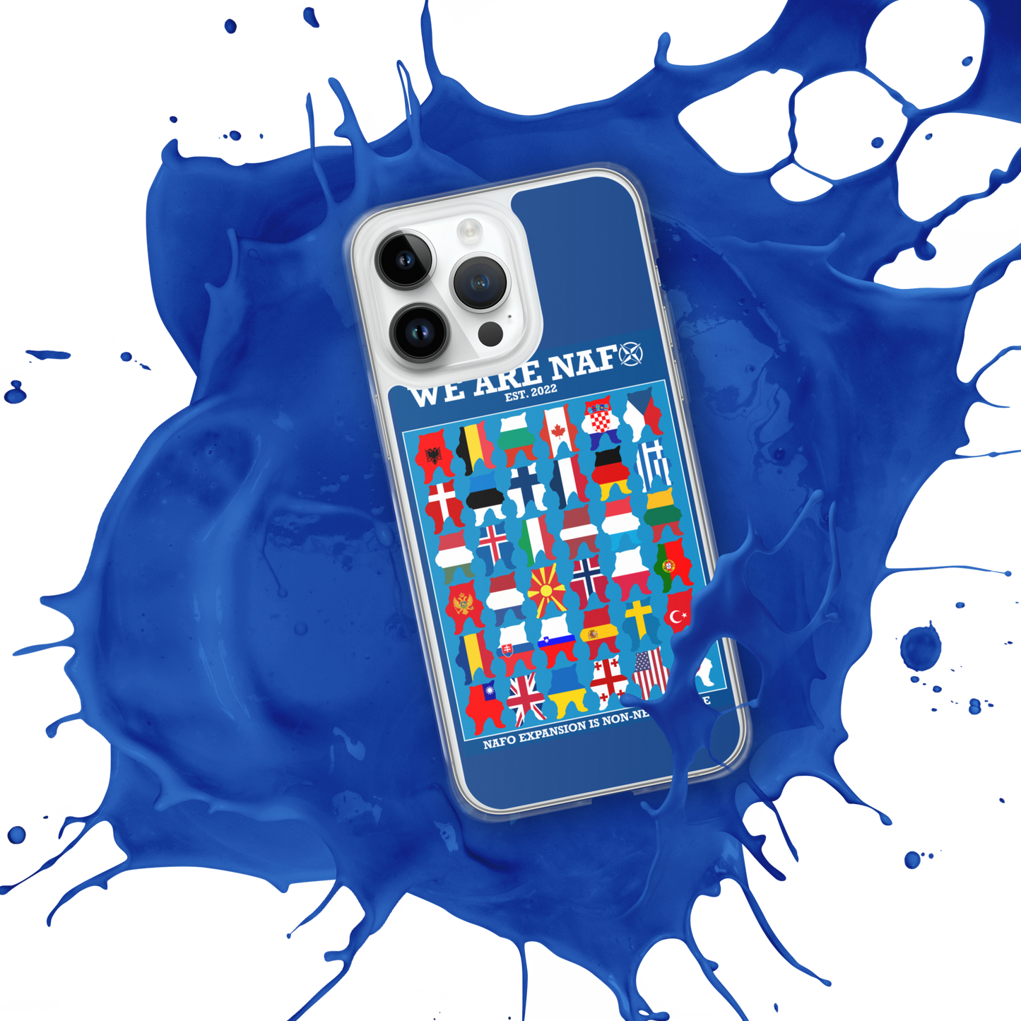 NAFO Fellas Around the Globe Case for iPhone®