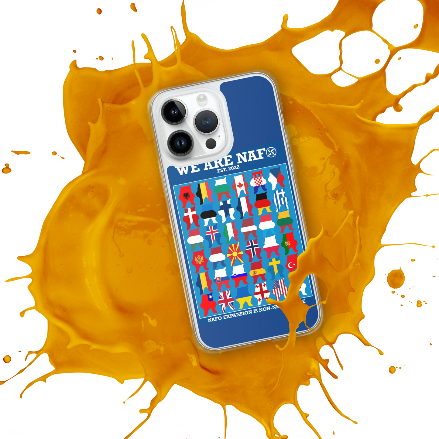 NAFO Fellas Around the Globe Case for iPhone®