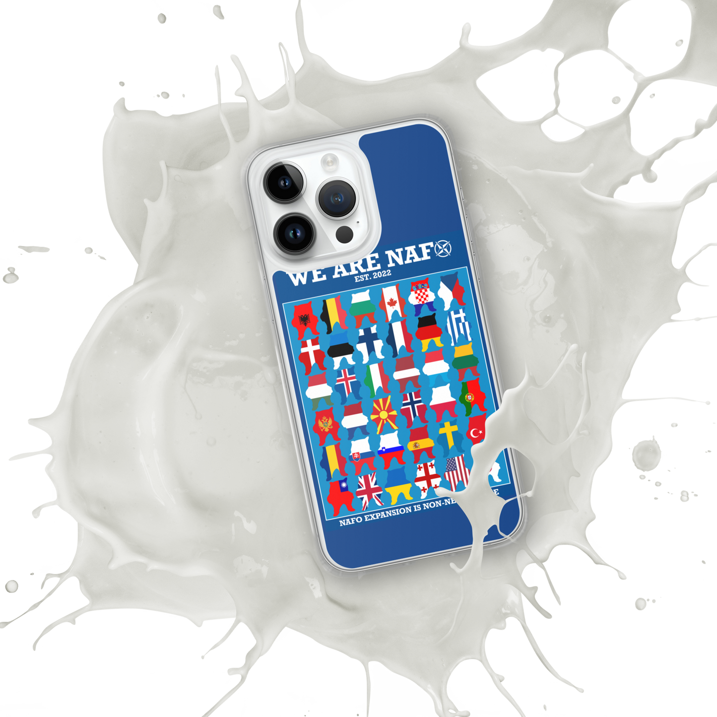 NAFO Fellas Around the Globe Case for iPhone®