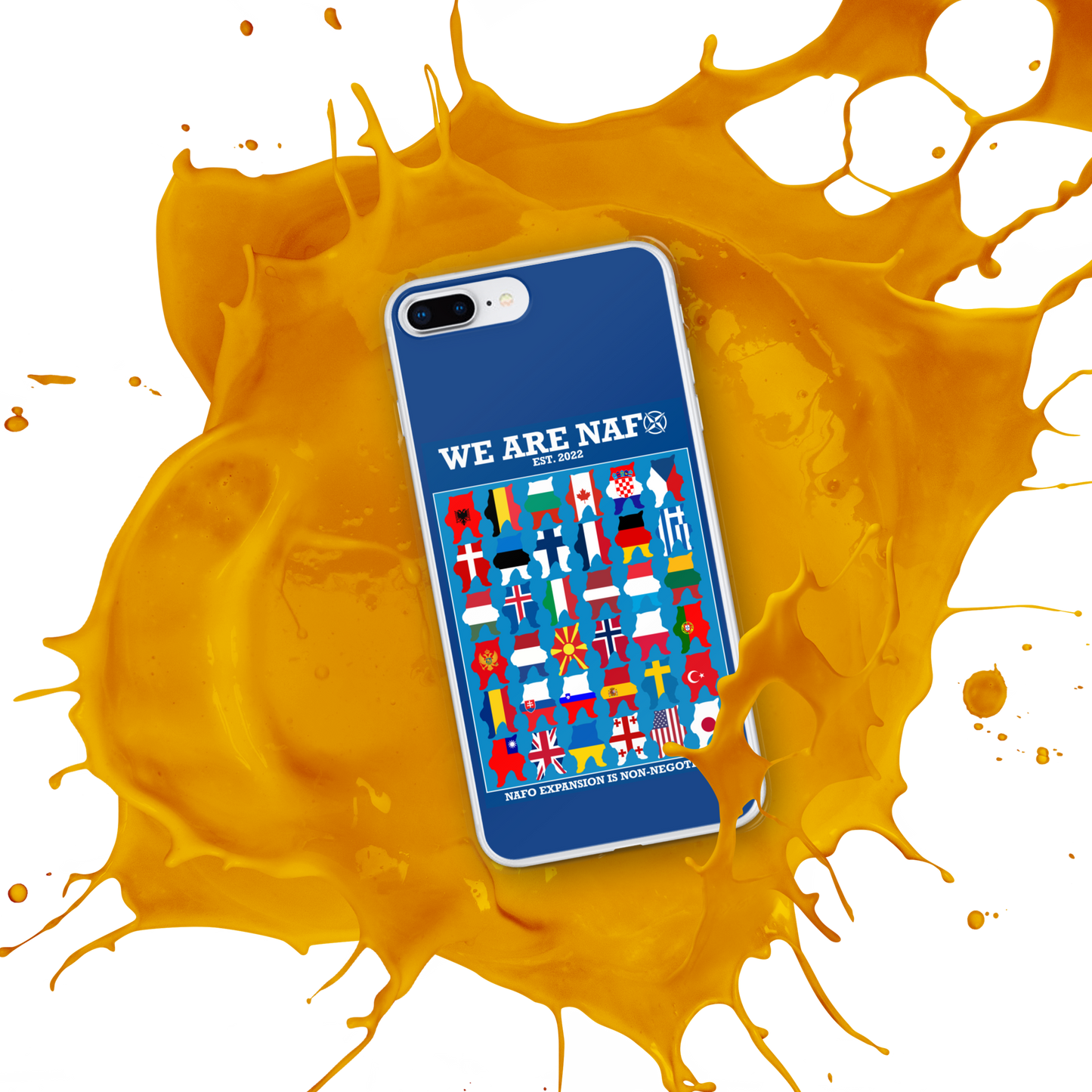 NAFO Fellas Around the Globe Case for iPhone®