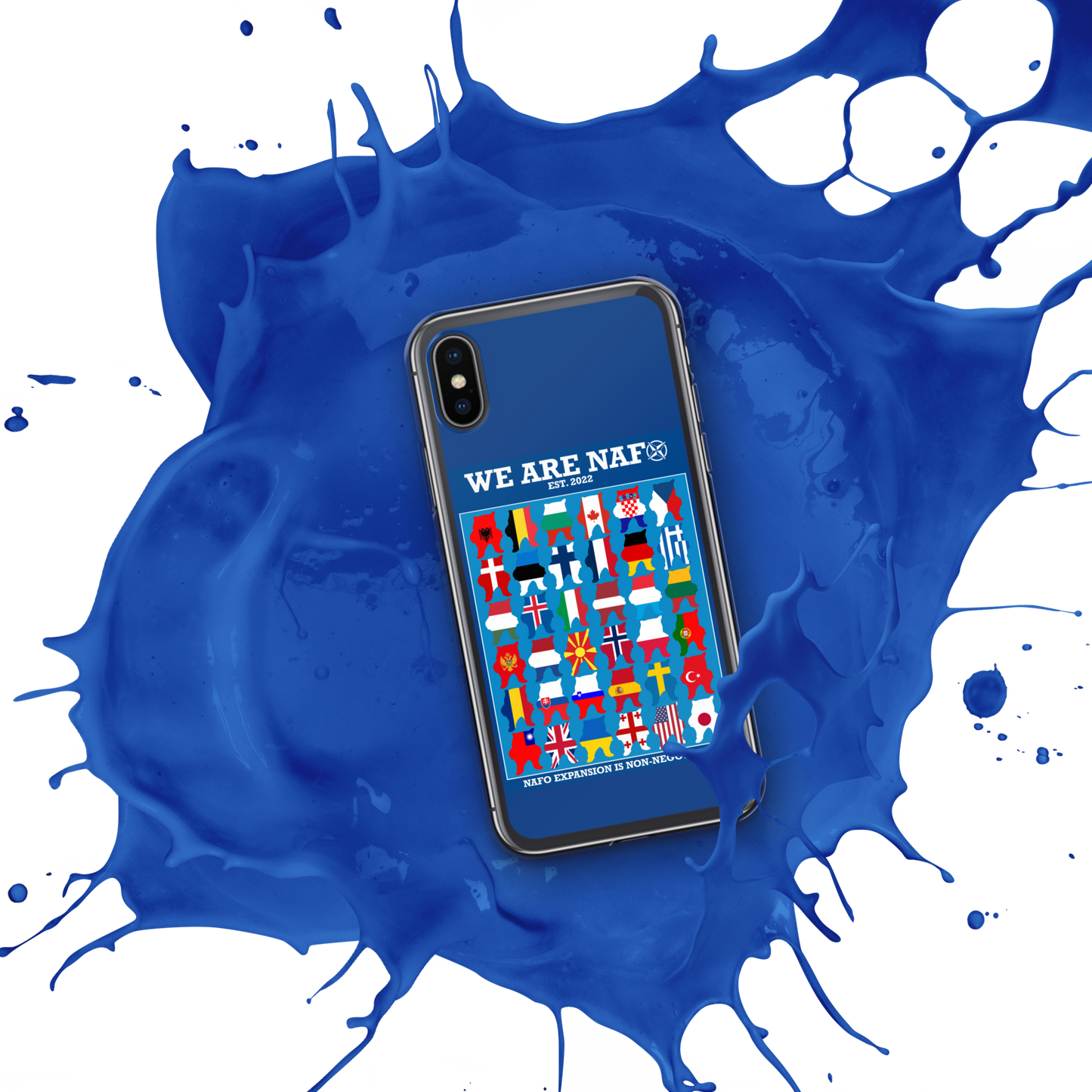 NAFO Fellas Around the Globe Case for iPhone®