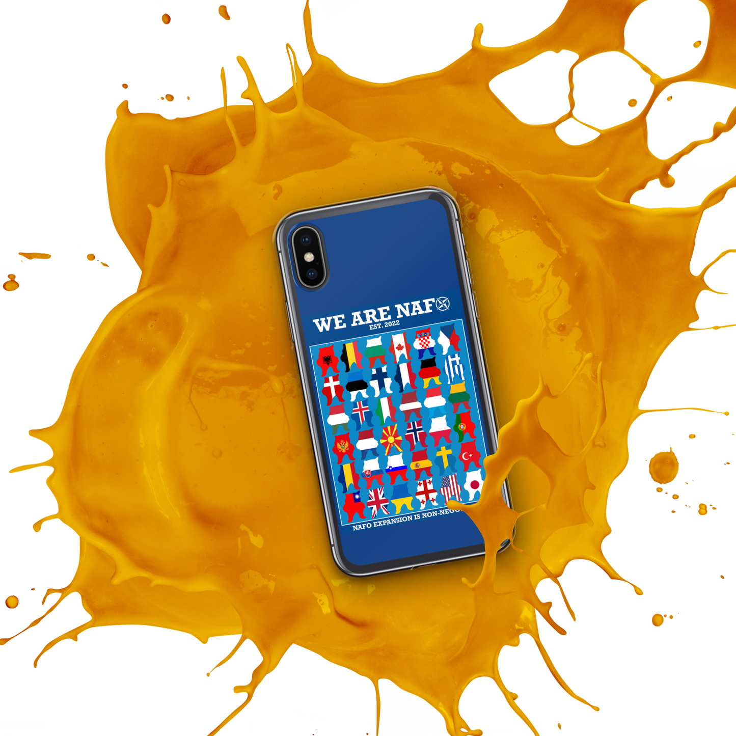 NAFO Fellas Around the Globe Case for iPhone®
