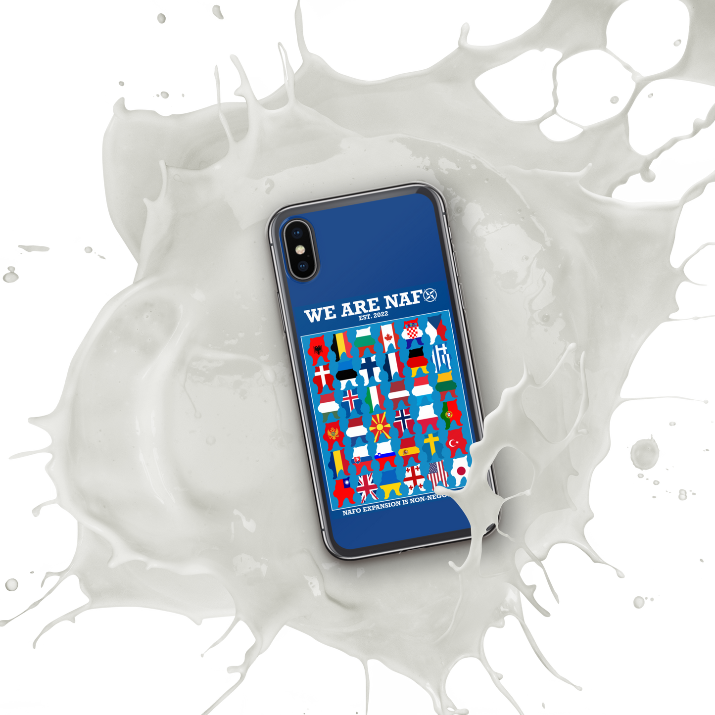 NAFO Fellas Around the Globe Case for iPhone®