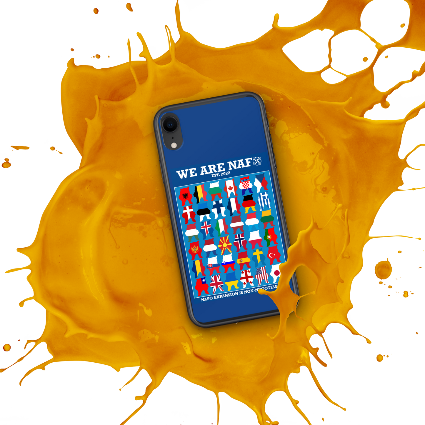 NAFO Fellas Around the Globe Case for iPhone®