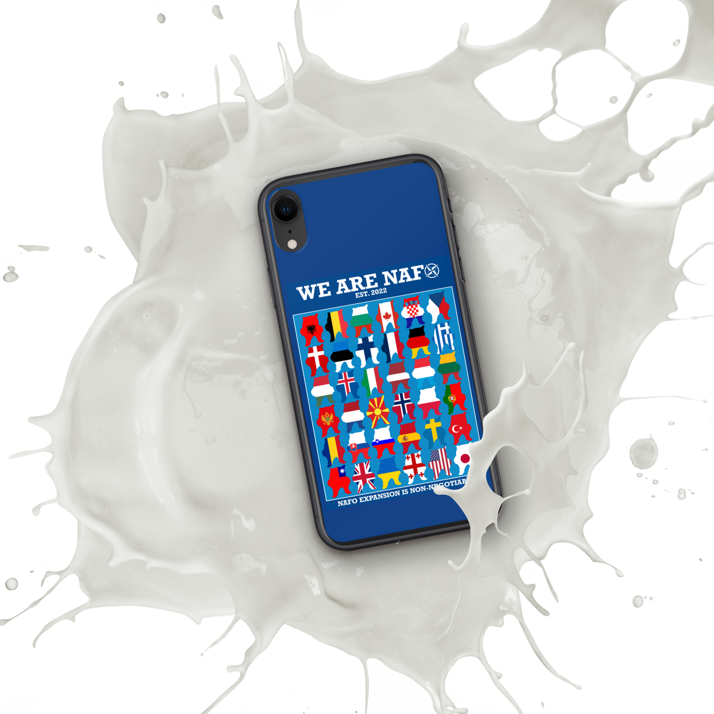 NAFO Fellas Around the Globe Case for iPhone®