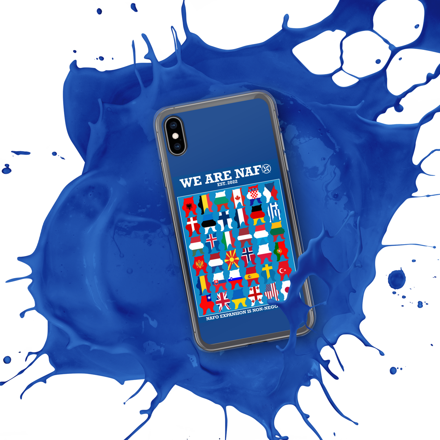 NAFO Fellas Around the Globe Case for iPhone®