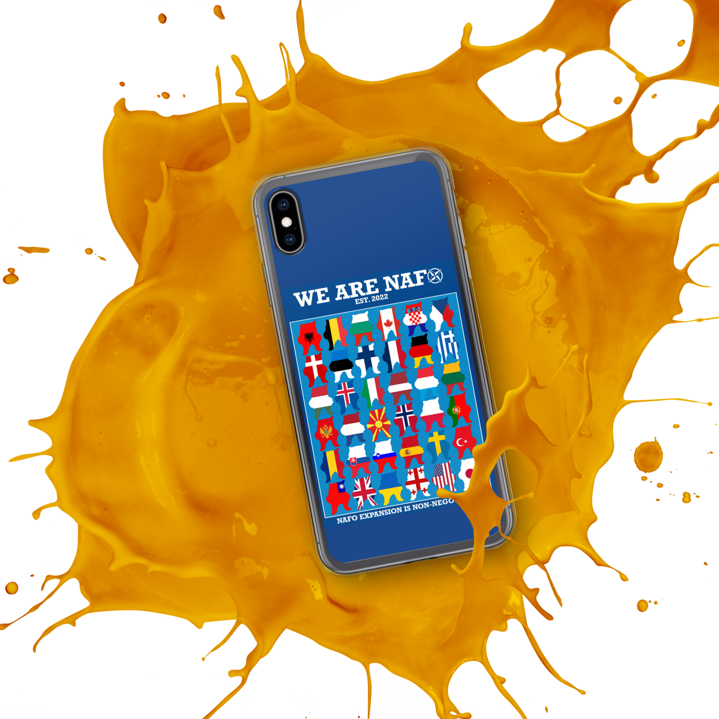 NAFO Fellas Around the Globe Case for iPhone®