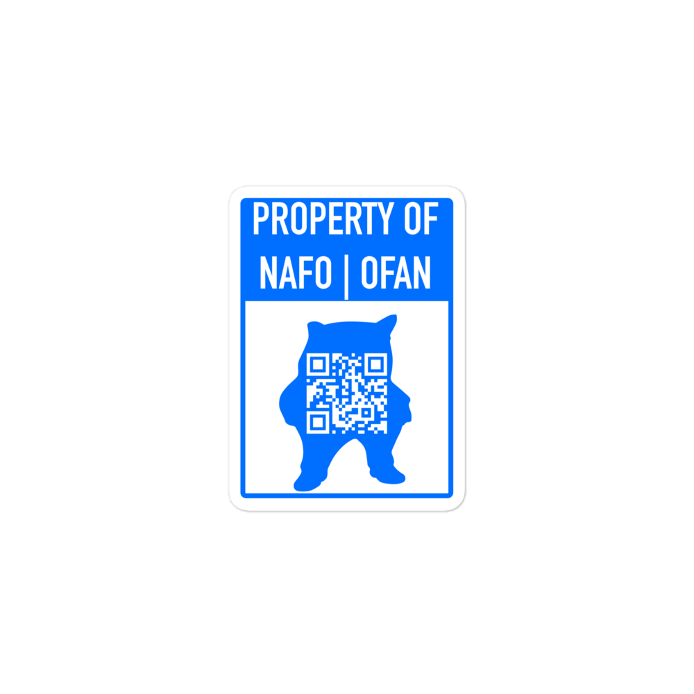 NAFO Property Sticker