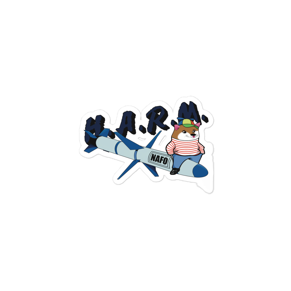NAFO H.A.R.M. Fella Sticker
