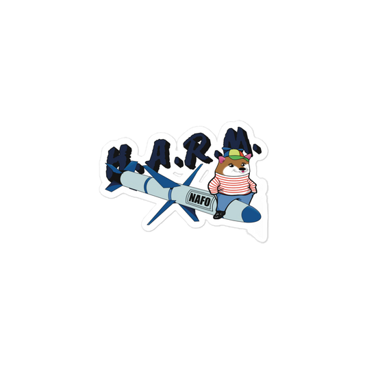 NAFO H.A.R.M. Fella Sticker