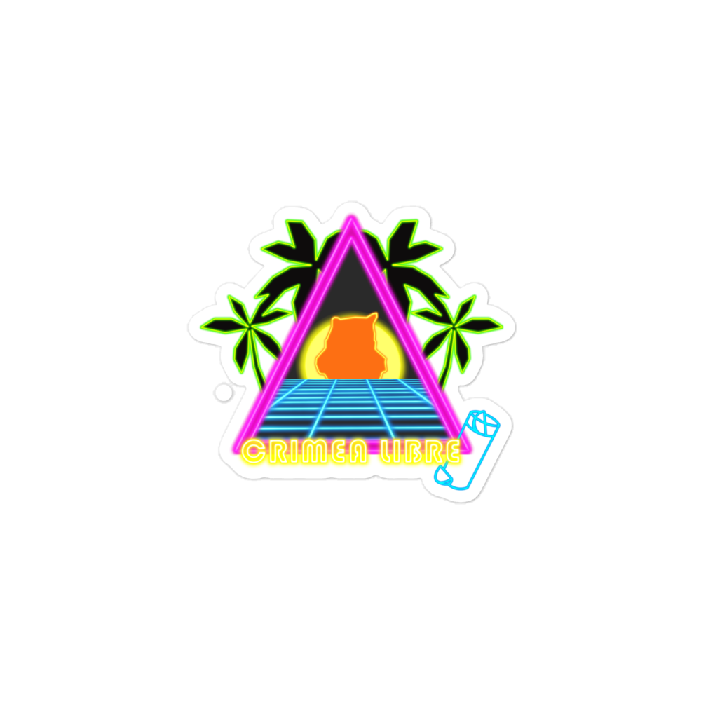 NAFO Crimea Libre Sticker