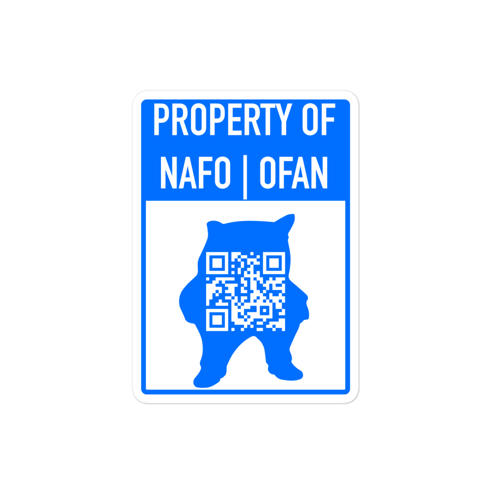 NAFO Property Sticker