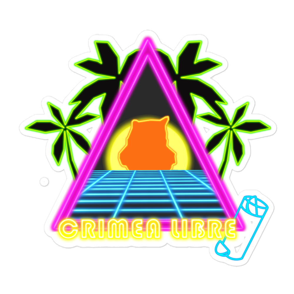NAFO Crimea Libre Sticker
