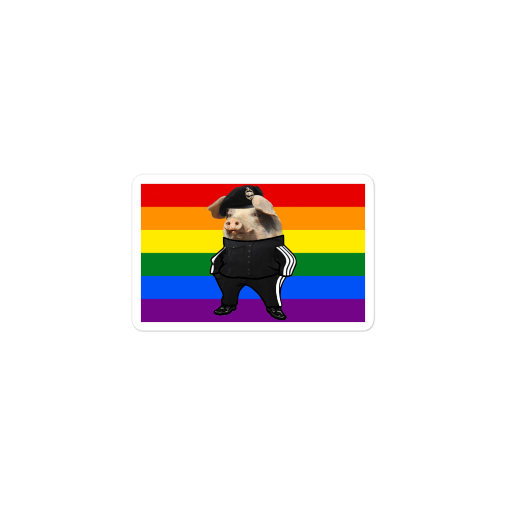 LazerPig Pride Sticker