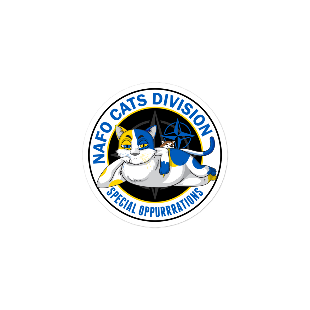 NAFO Cat Division Spec Ops. Sticker