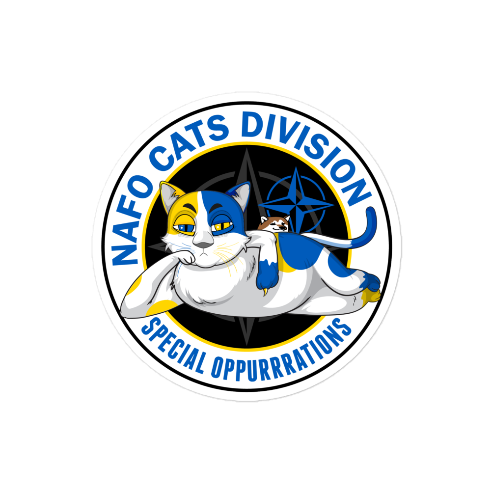 NAFO Cat Division Spec Ops. Sticker