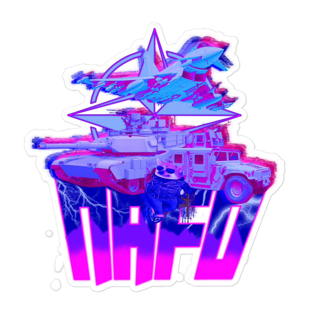 NAFO Lethal Aid Appreciator Sticker