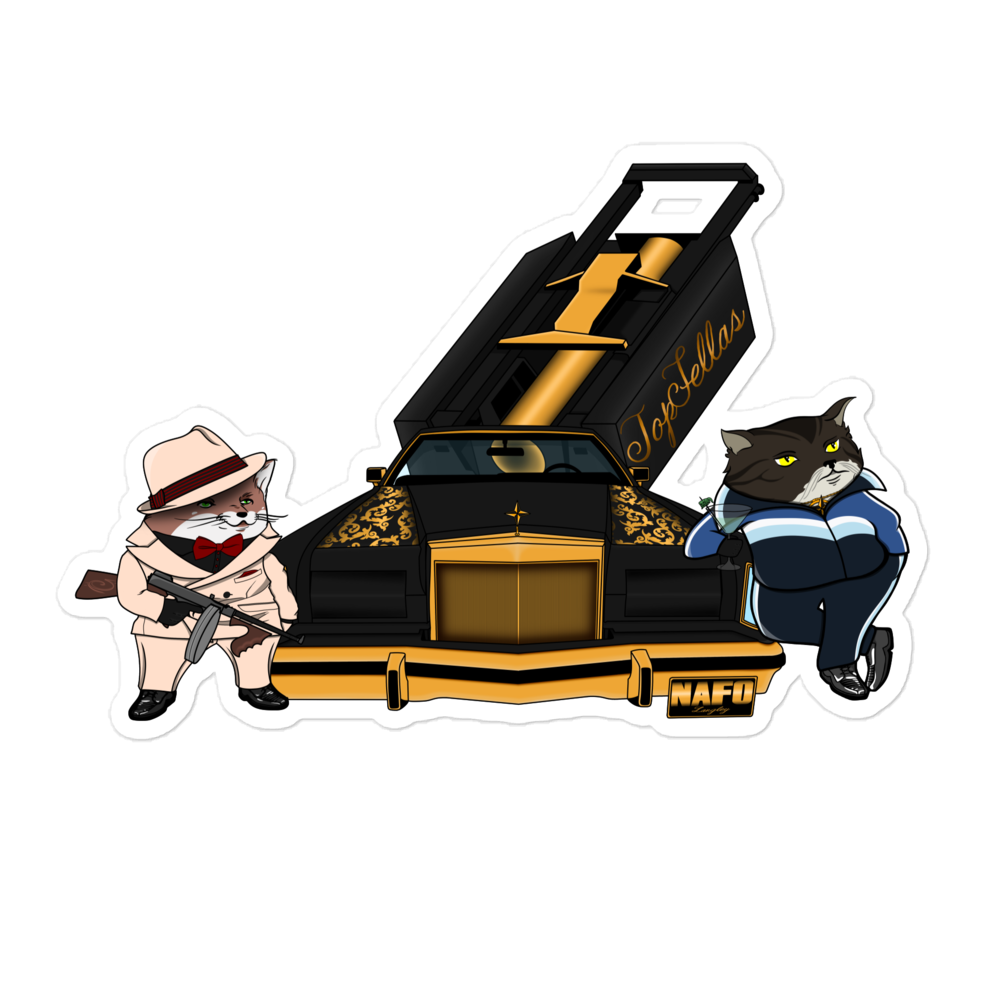 NAFO Top Fella Sticker