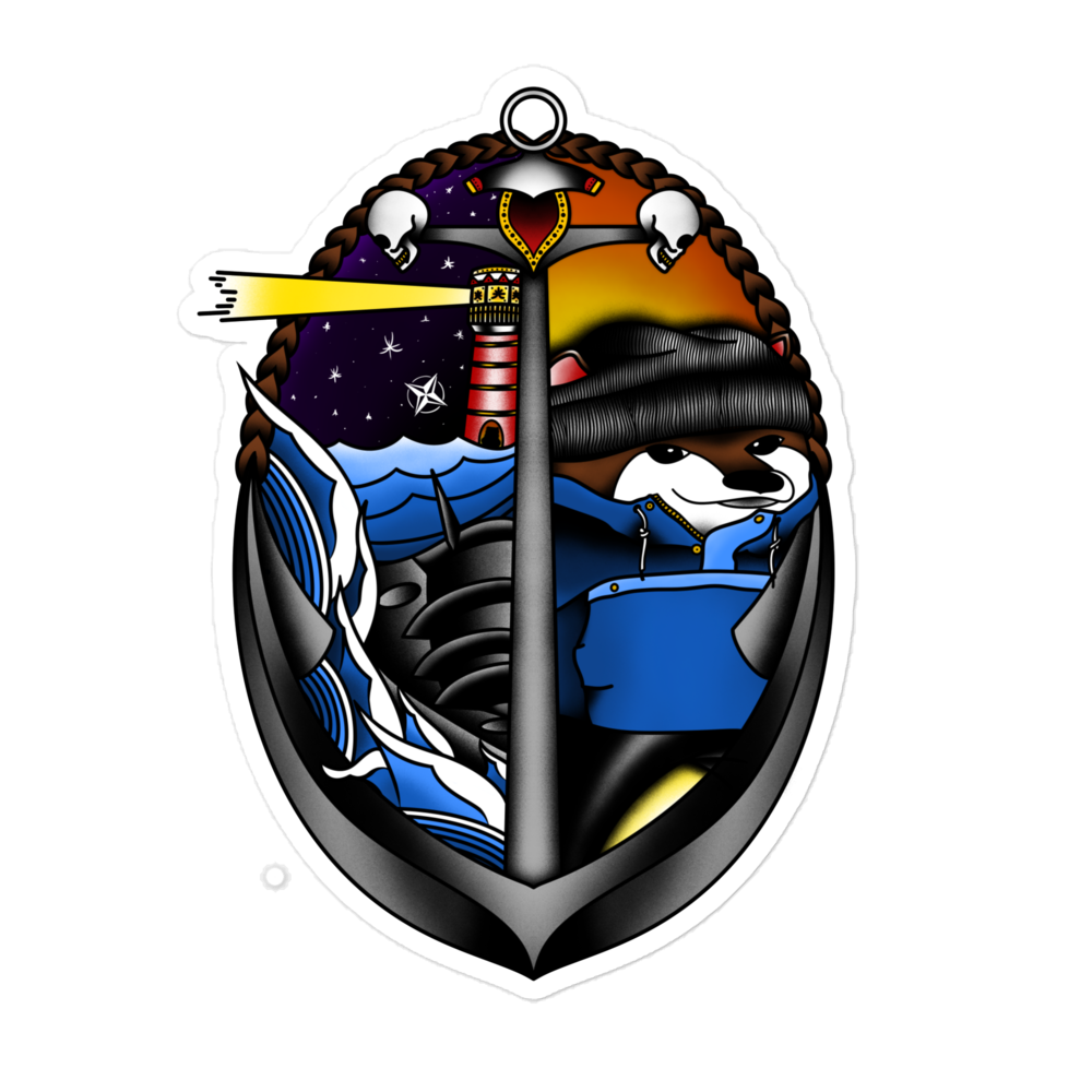 NAFO Lighthouse Sticker