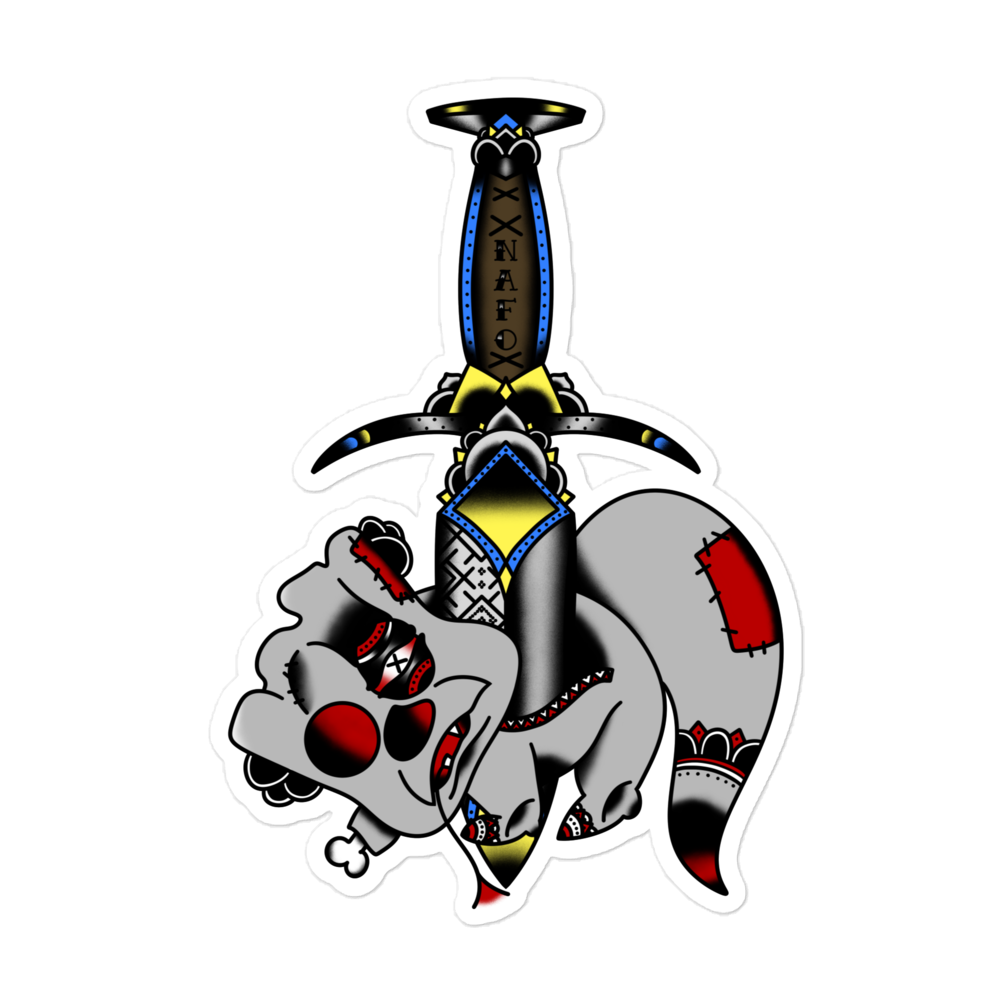 NAFO Vatnik Sacrifice Sticker