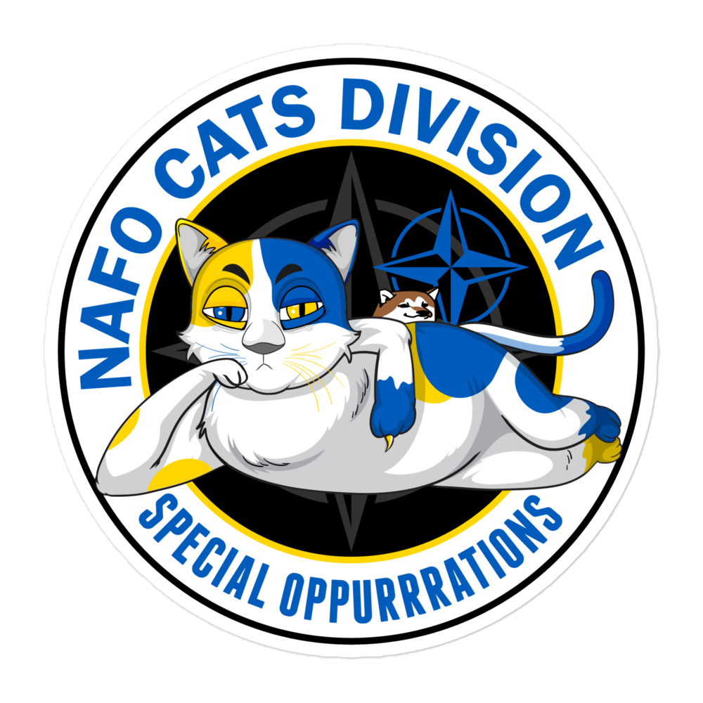 NAFO Cat Division Spec Ops. Sticker