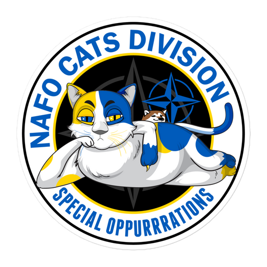 NAFO Cat Division Spec Ops. Sticker