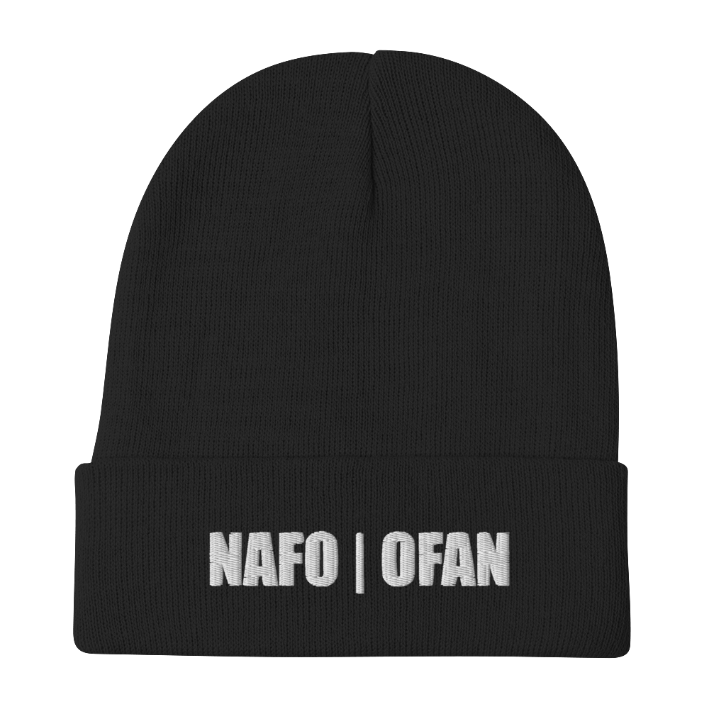 NAFO | OFAN Embroidered Beanie