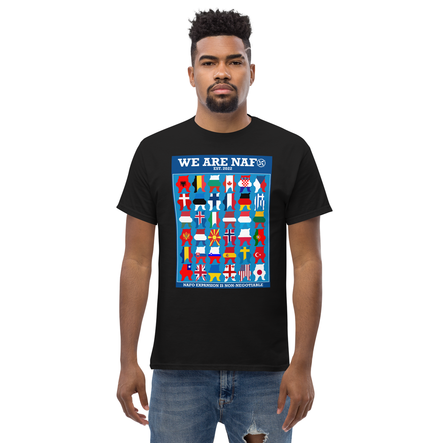 NAFO Fellas Around the Globe T-Shirt
