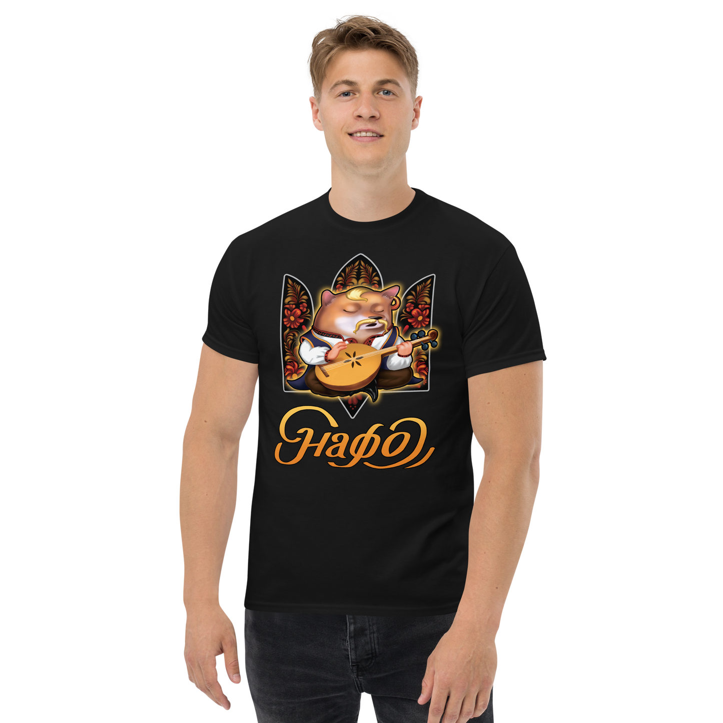 NAFO x Grandpa Yurko Kobzar T-Shirt